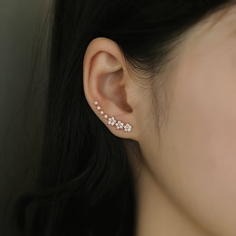 Gloria™ | Pendientes Florales Atemporales