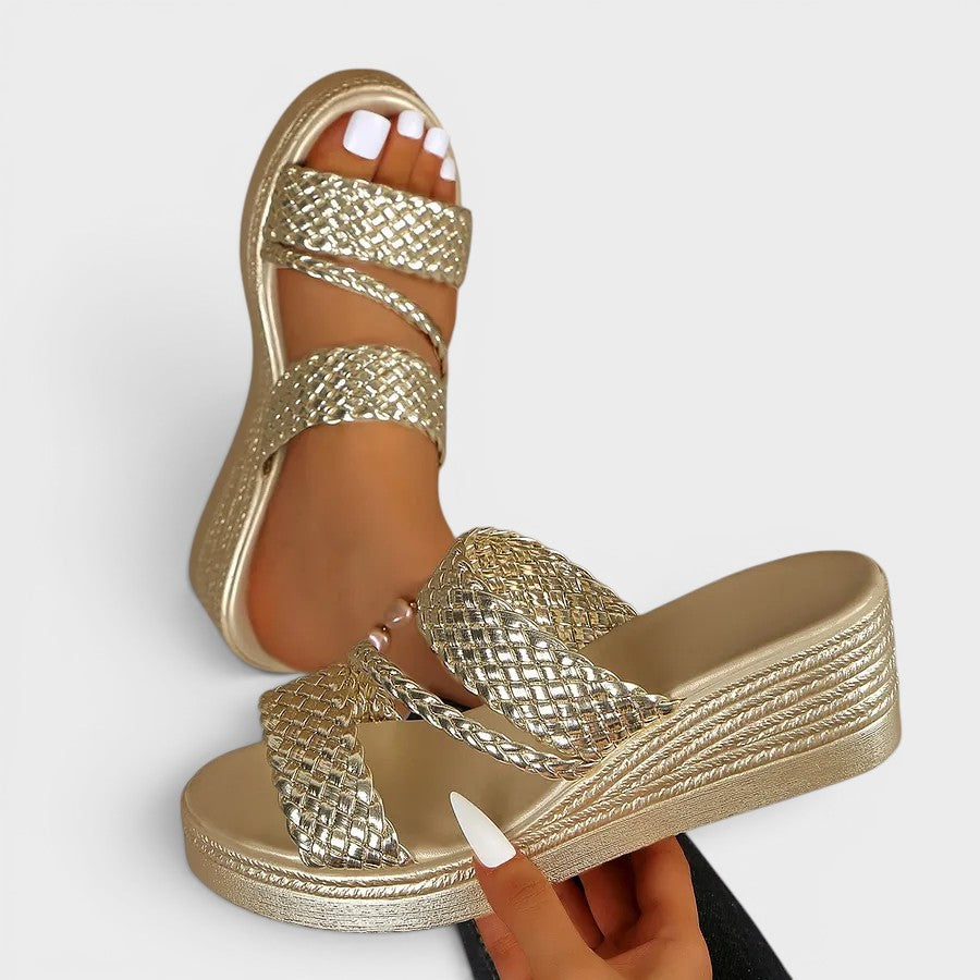 Simone | Sandalias con plataforma cómodas