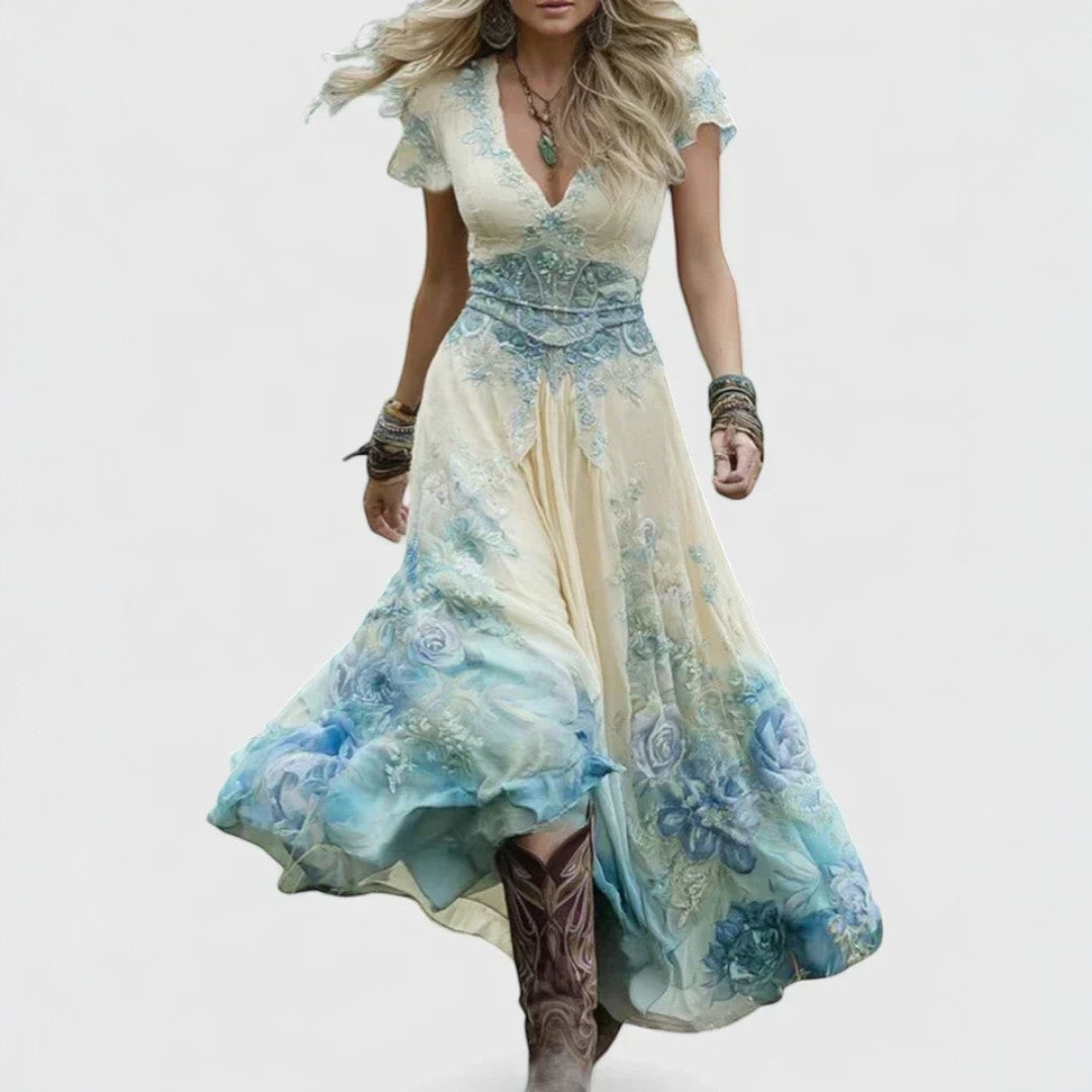 Matea | Vestido maxi elegante