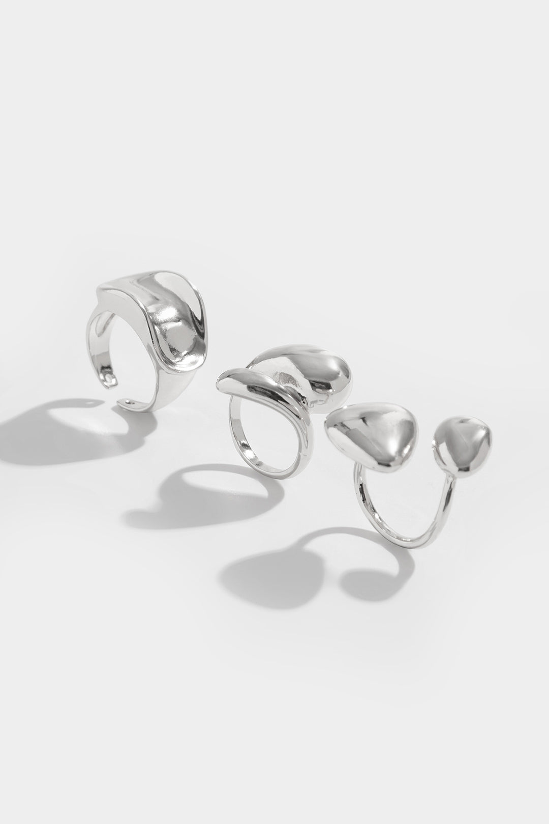 Anillos de Metal Irregulares