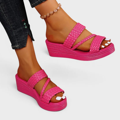 Simone | Sandalias con plataforma cómodas