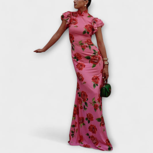 Blanka - Vestido maxi con motivo floral