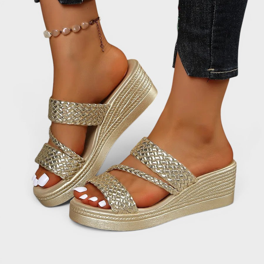 Simone | Sandalias con plataforma cómodas