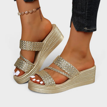 Simone | Sandalias con plataforma cómodas