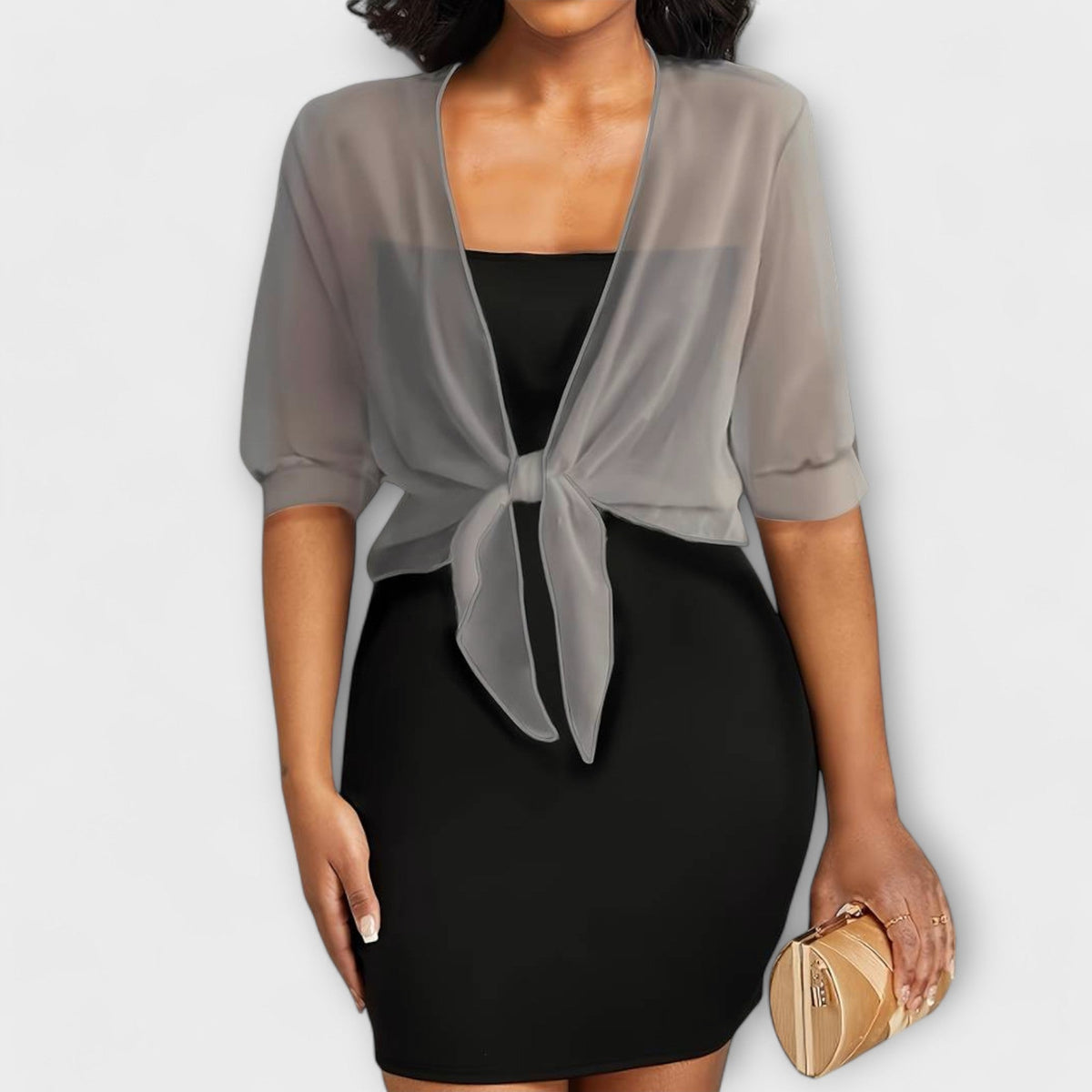 Olivia - Blusa con escote abierto