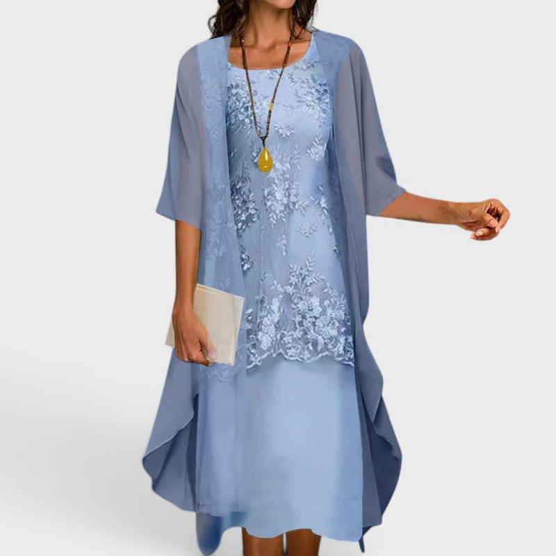 Éléonore | Vestido elegante de dos piezas
