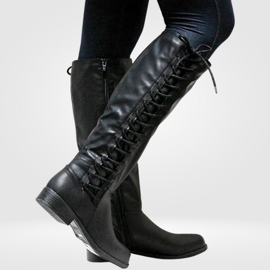 Rebeca™ | Botas Altas de Charol Duraderas