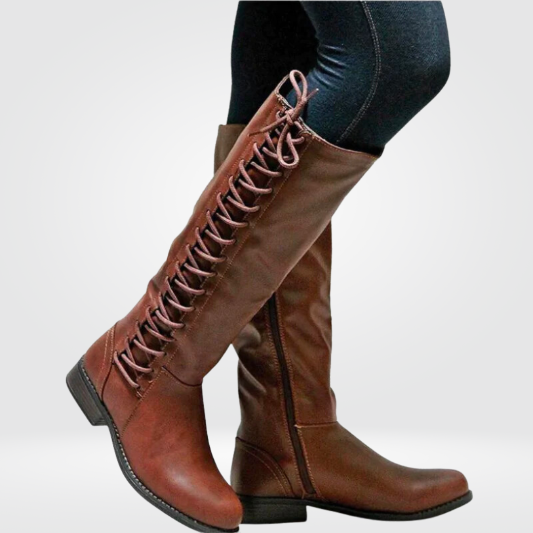 Rebeca™ | Botas Altas de Charol Duraderas