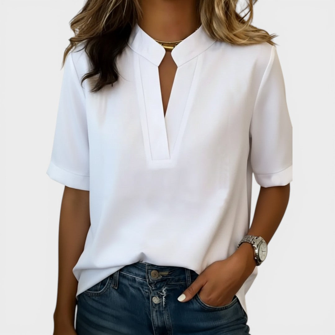 Lea | Blusa ligera con escote en V