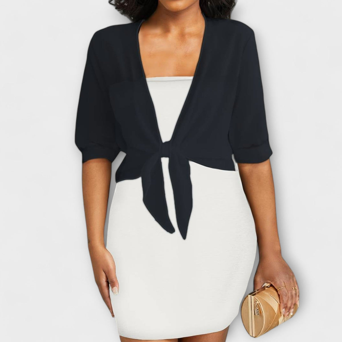 Olivia - Blusa con escote abierto