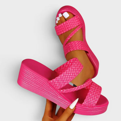 Simone | Sandalias con plataforma cómodas