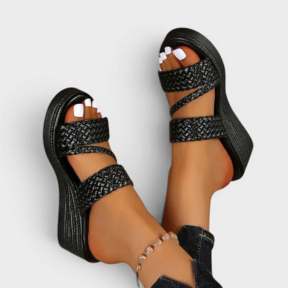 Simone | Sandalias con plataforma cómodas