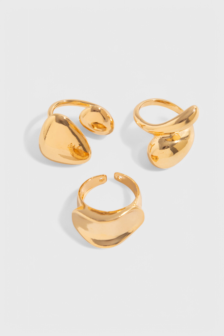 Anillos de Metal Irregulares