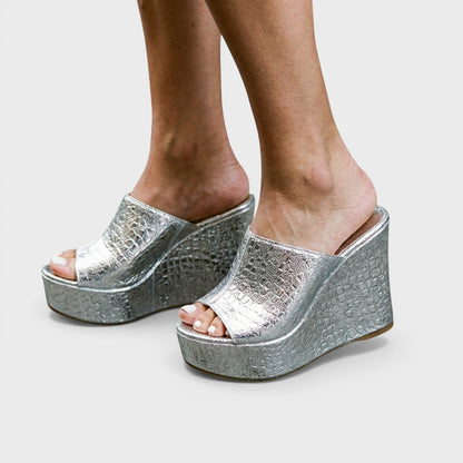 Dora | Sandalias elegantes con plataforma