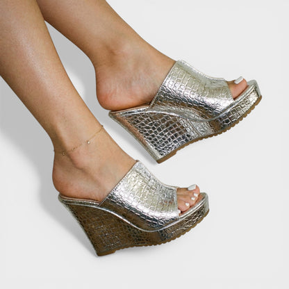 Dora | Sandalias elegantes con plataforma
