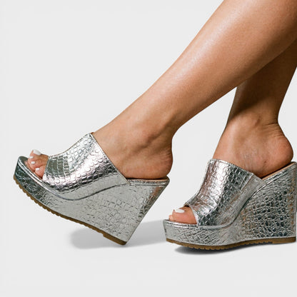Dora | Sandalias elegantes con plataforma