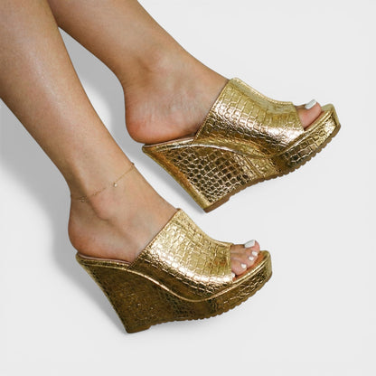 Dora | Sandalias elegantes con plataforma