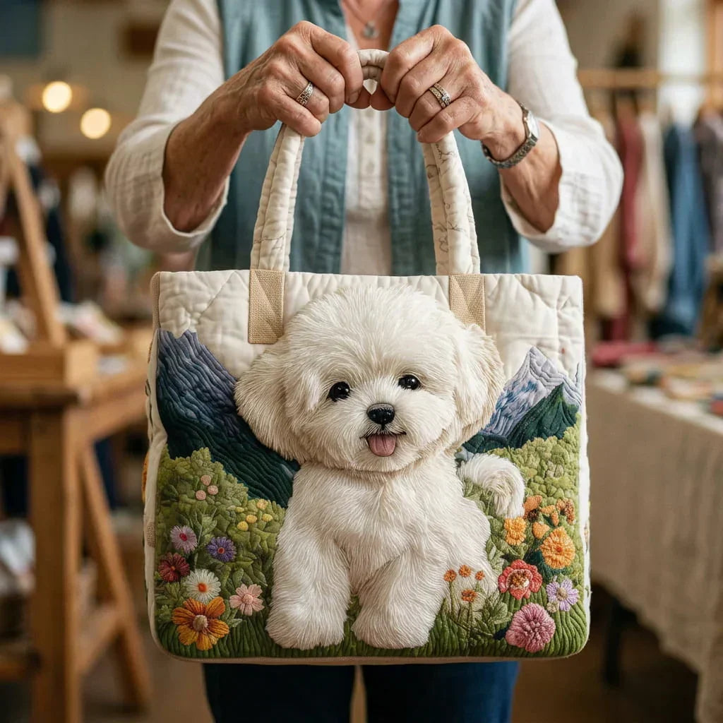 Perro Encantado | Bolso Artesanal Acolchado