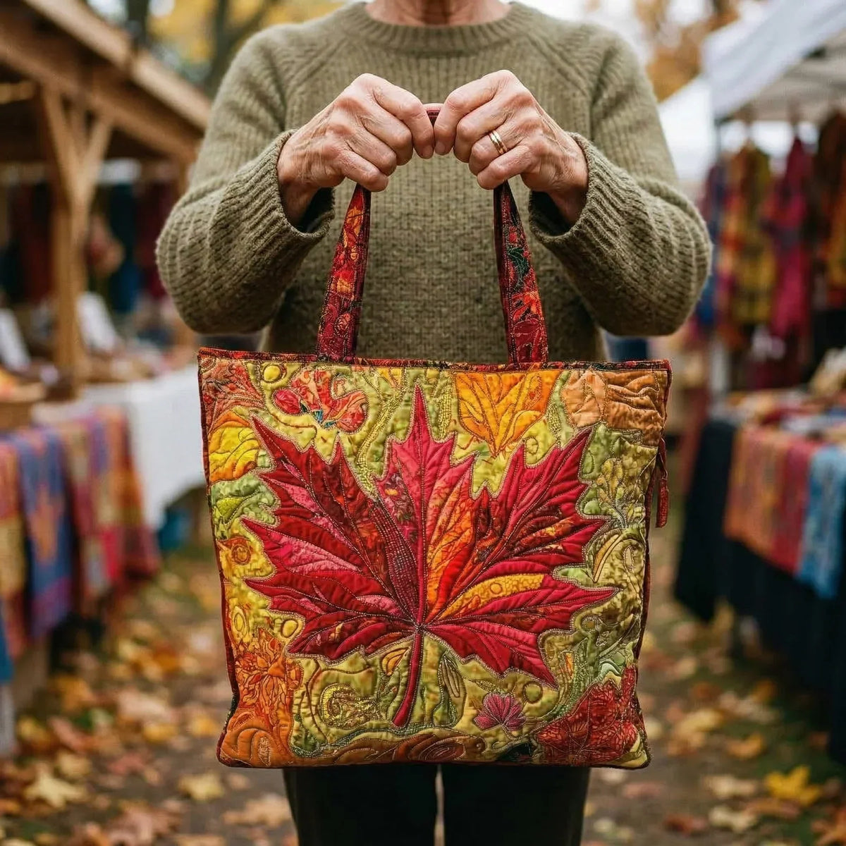 Arce al Atardecer | Bolso Artesanal Acolchado