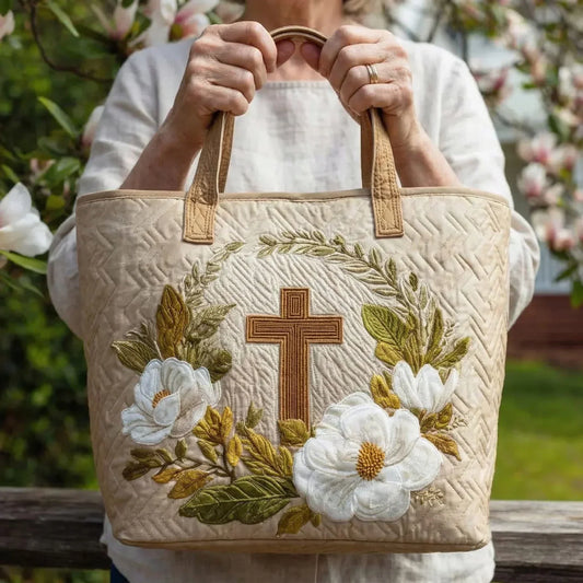 Cruz Sagrada | Bolso Artesanal Acolchado