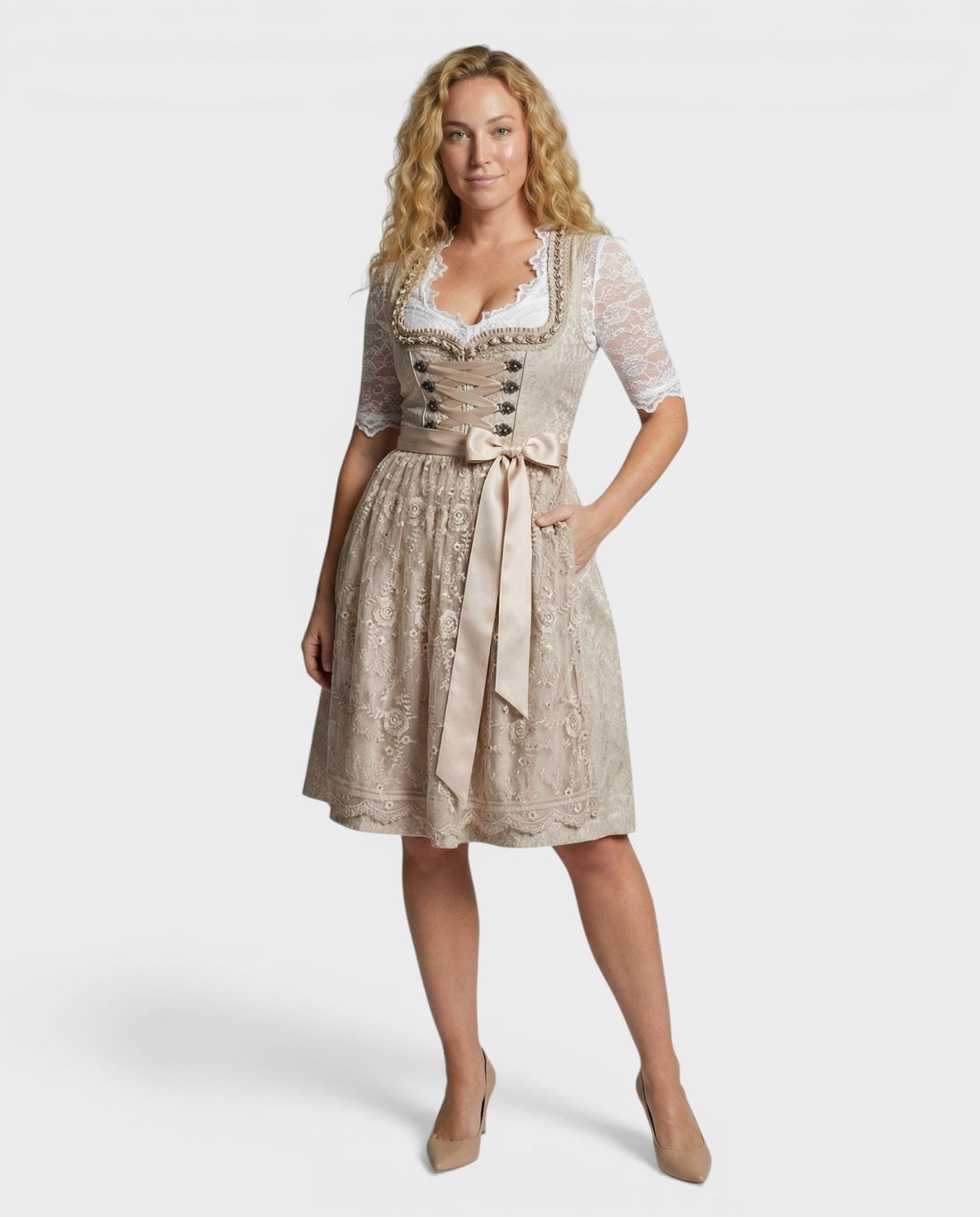 Ines | Vestido dirndl tradicional