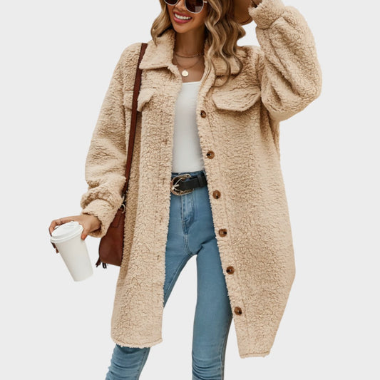 Consuelo™ | Abrigo Teddy de Pana