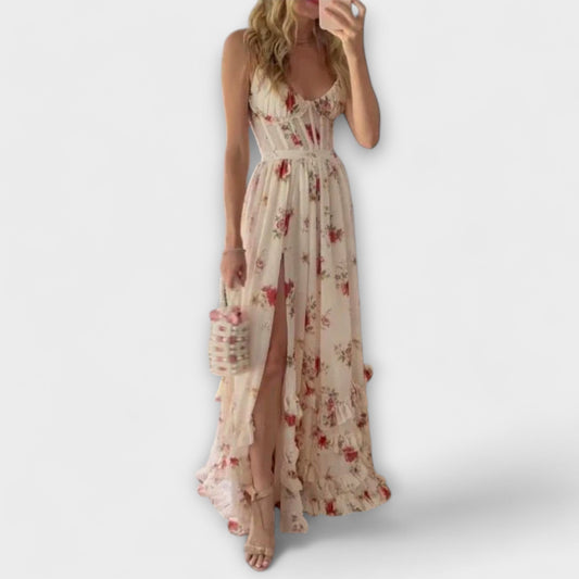 Hazel - Vestido de motivos florales