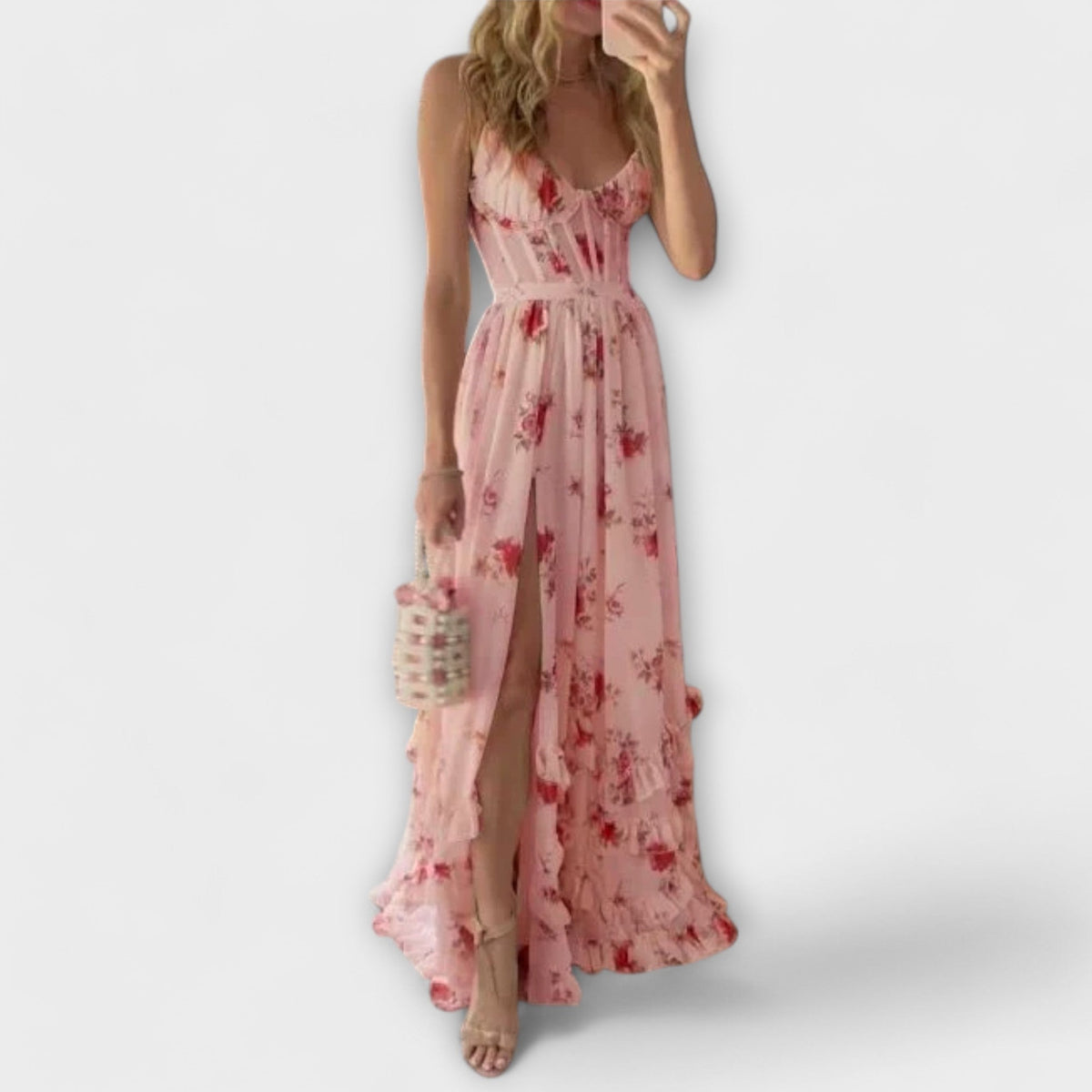Hazel - Vestido de motivos florales