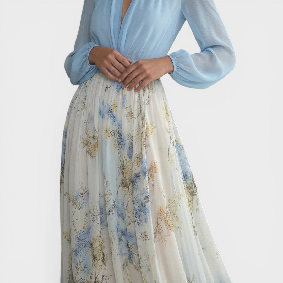 Petra | Vestido maxi floral