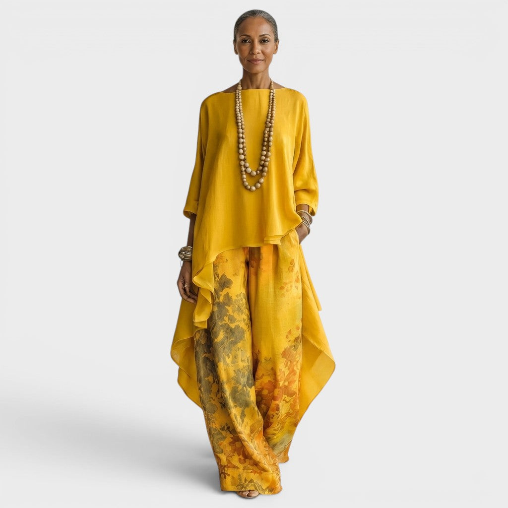 Capucine | Conjunto asimétrico elegante