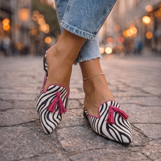 Serafina™ | Mocasines con Borlas