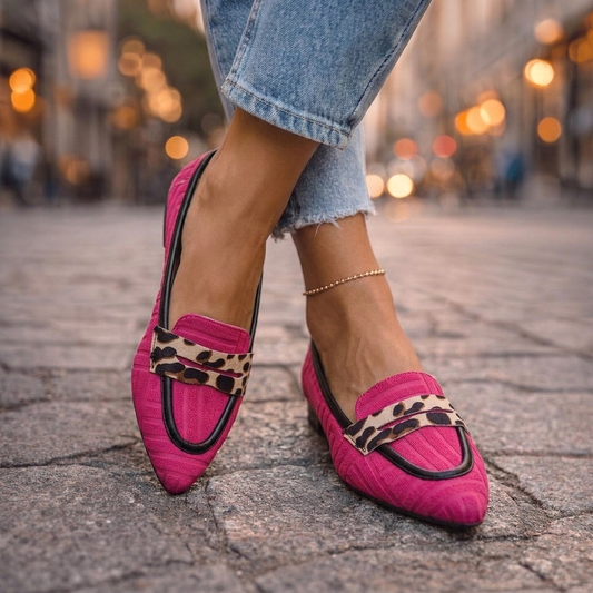 Florencia™ | Mocasines de Leopardo