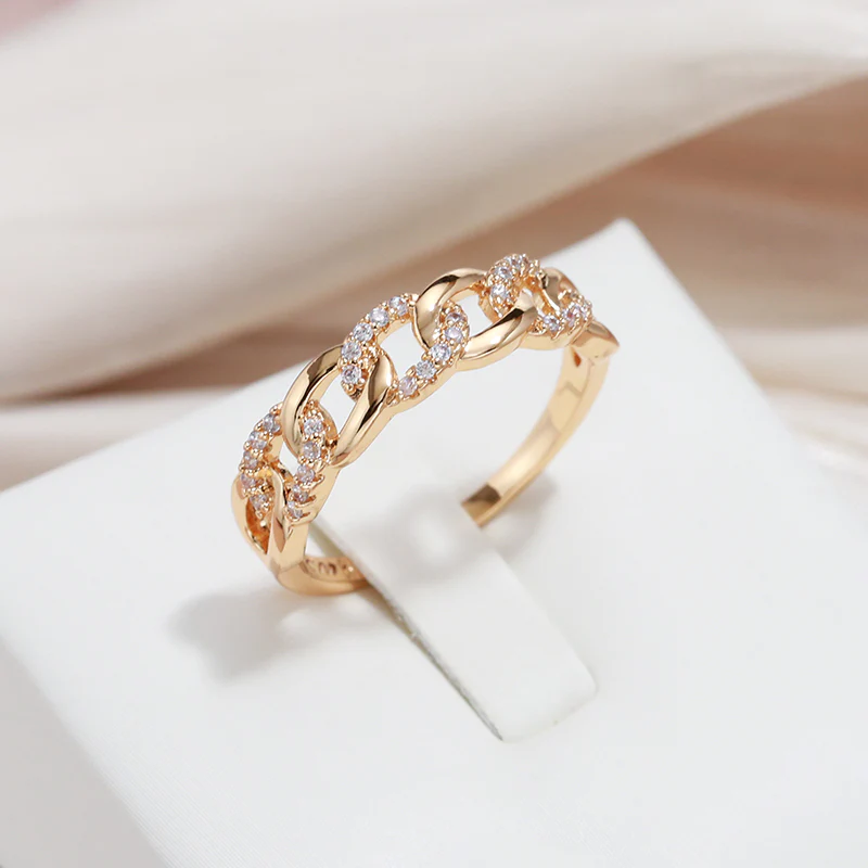 Fátima™ | Anillo Malla Chic