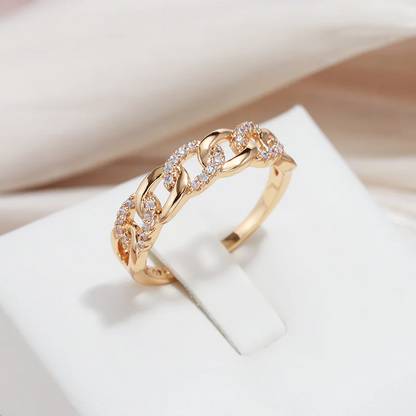 Fátima™ | Anillo Malla Chic