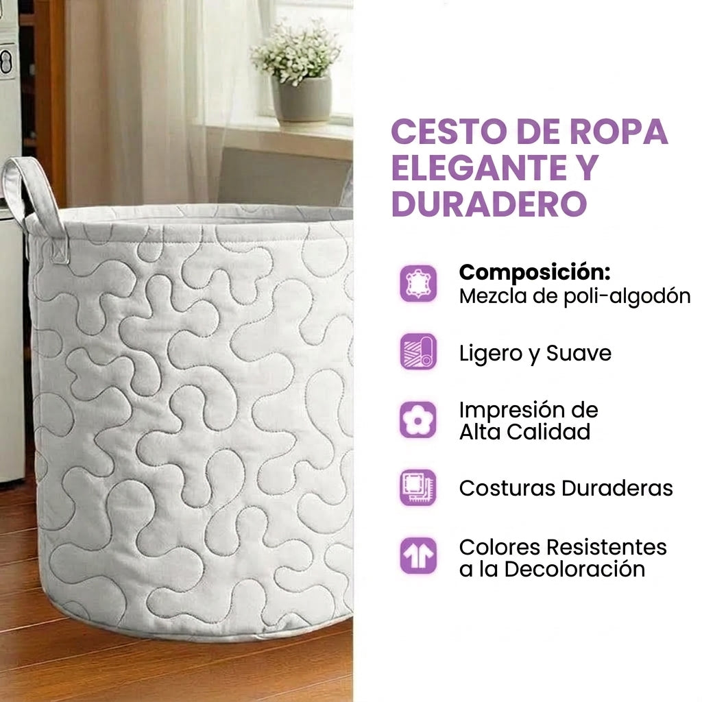 Espuma de Mar | Cesta de Almacenaje Acolchada