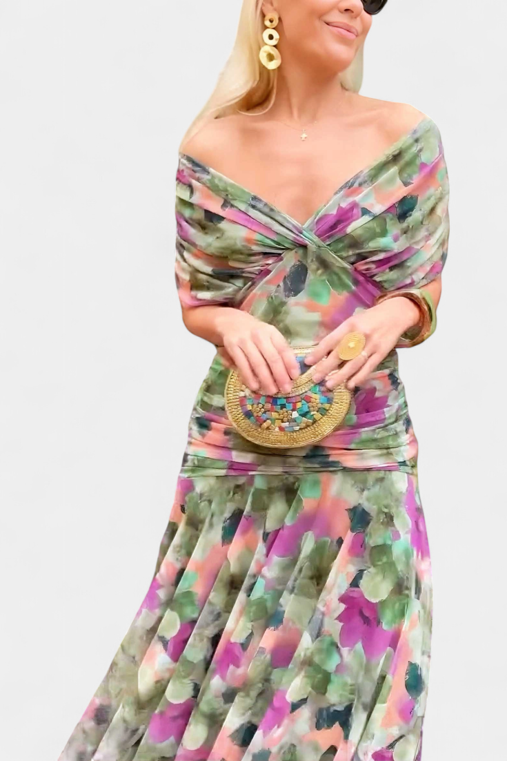 Eryzziah – Vestidos elegantes con motivos florales