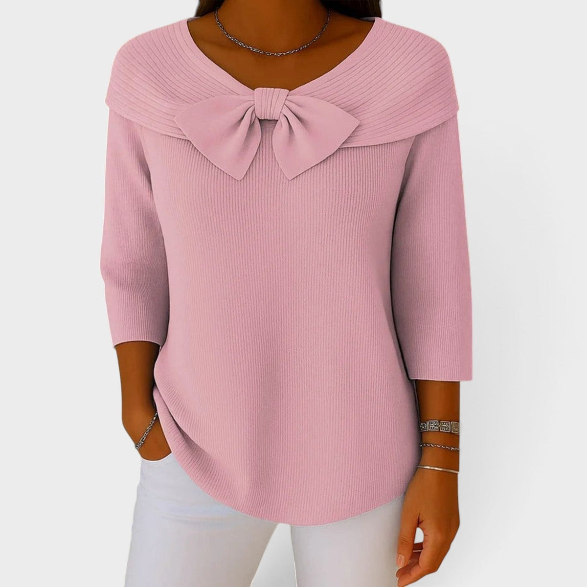 Patricia™ | Suéter con Cuello de Lazo