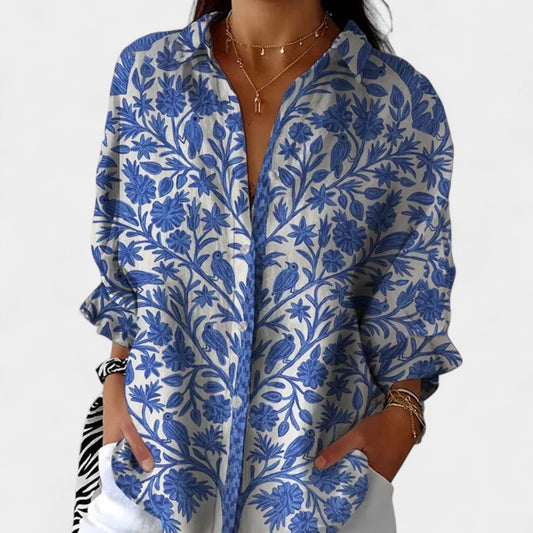 Nika – Blusa de verano con un diseño vibrante