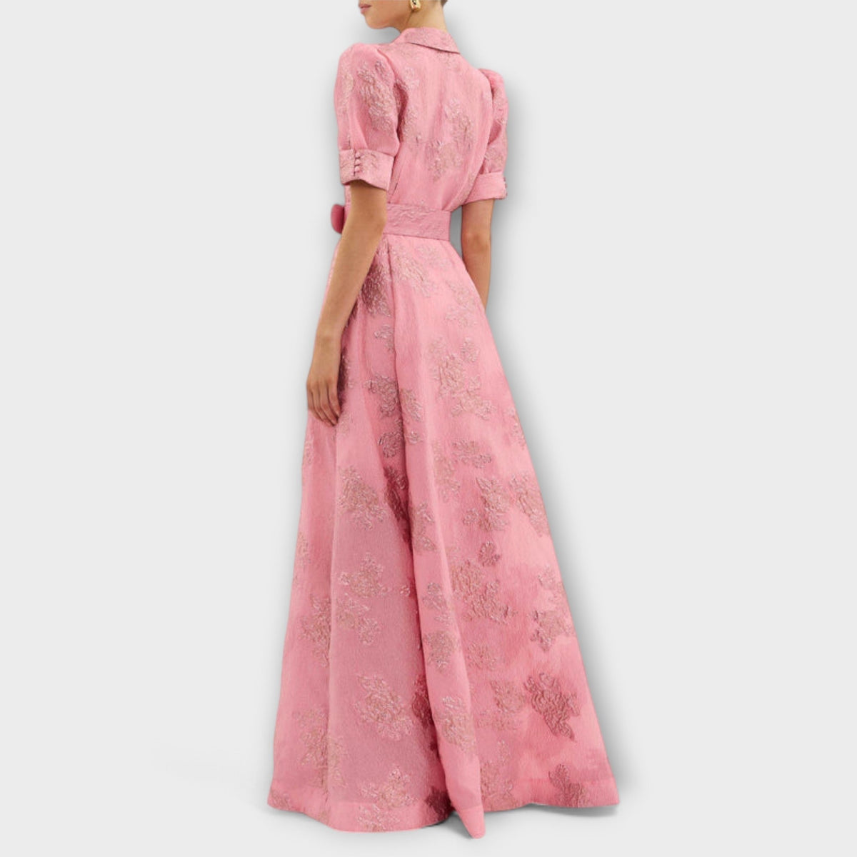 Anabella - Vestido de manga corta con fruncidos