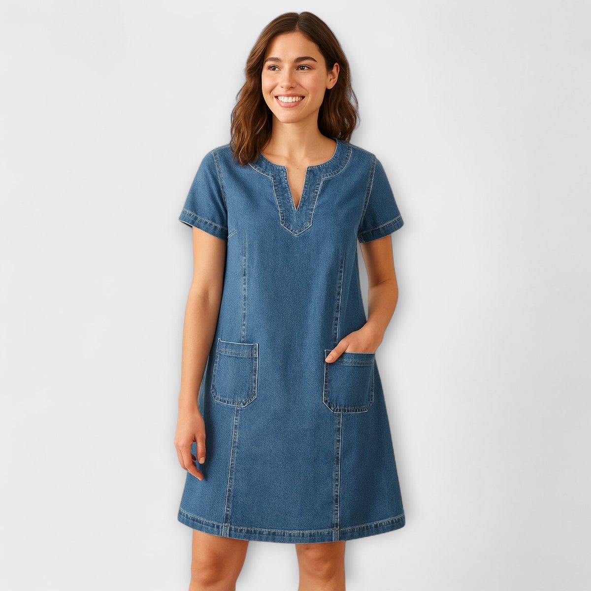 Mathea - Vestido de Jeans Mekana