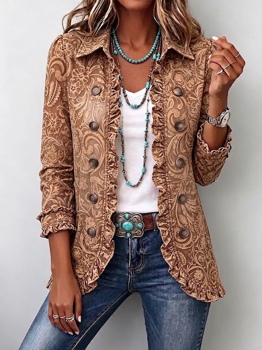Patricia™ | Chaqueta Floral Vintage