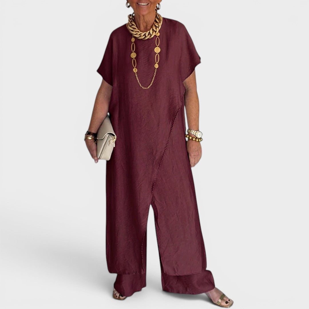 Élise™ | Vestido asimétrico fluido