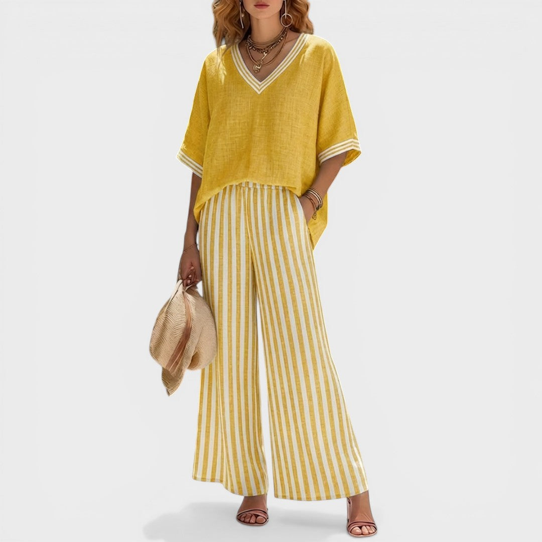 Ana | Conjunto de lino chic