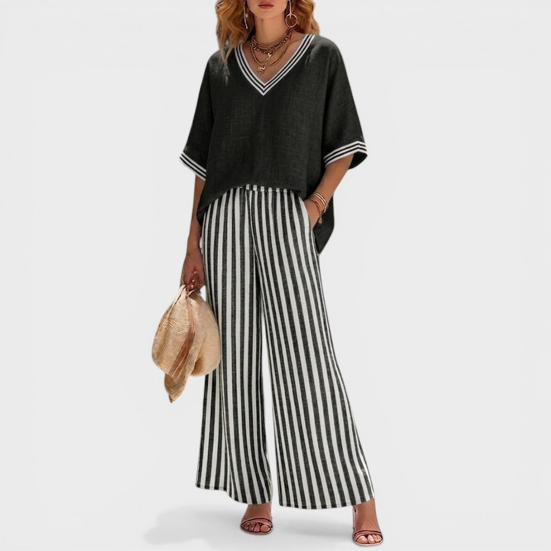Ana | Conjunto de lino chic