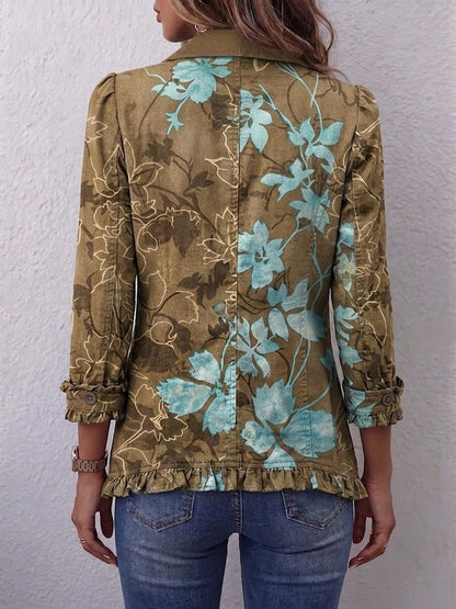 Valeria™ | Chaqueta Floral Vintage