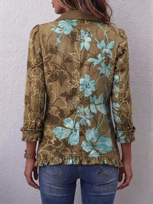 Valeria™ | Chaqueta Floral Vintage