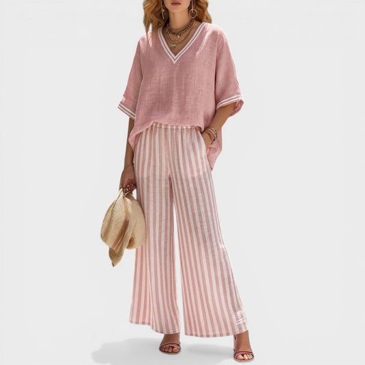 Ana | Conjunto de lino chic
