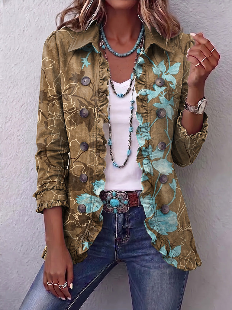 Valeria™ | Chaqueta Floral Vintage