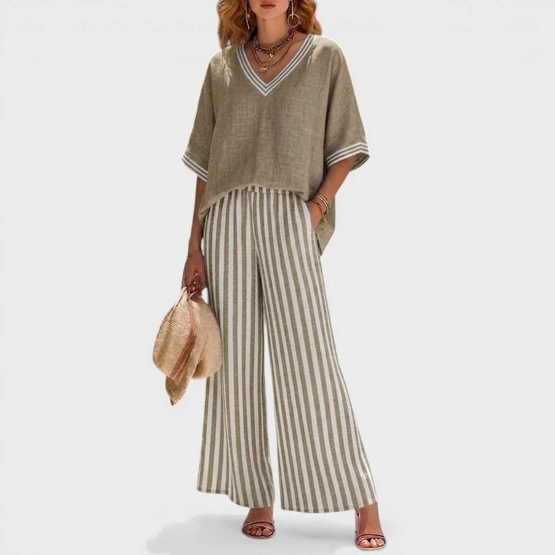 Ana | Conjunto de lino chic