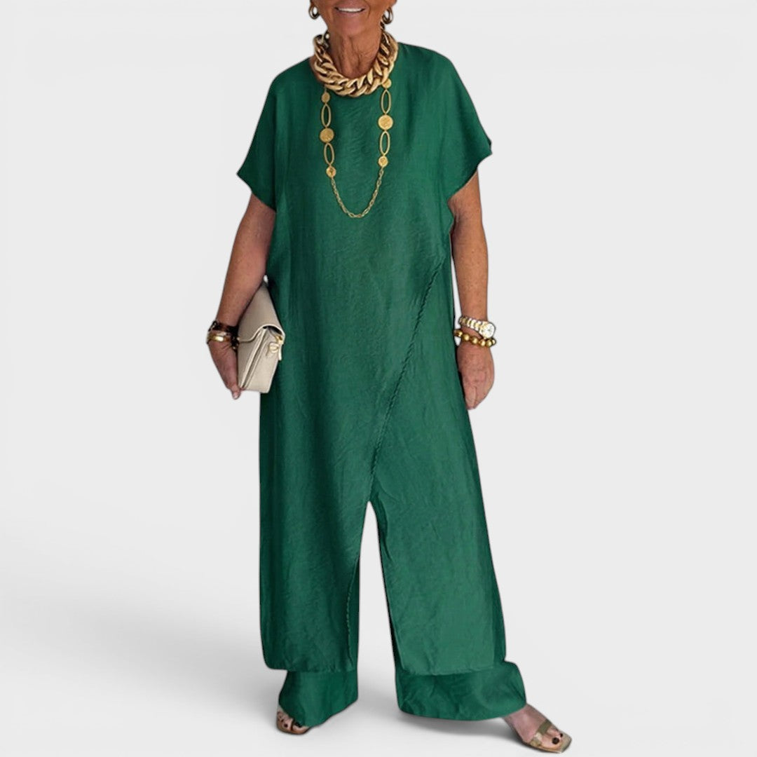 Élise™ | Vestido asimétrico fluido